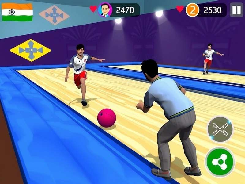 Indian Bowling Hero Gameplay Controls